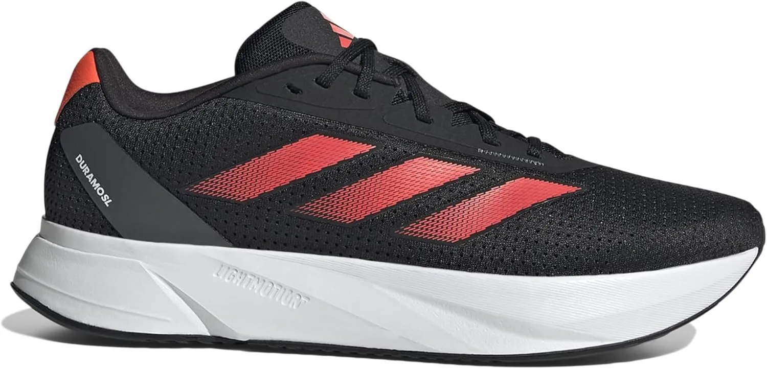 adidas Mens Duramo Sl Running Sneakers Shoes - Black