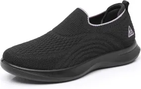 AIDNFDFA Womens Slip On Shoes Casual Tennis Sneakers Lightweight Comfortable Walking Footwear for Gym Travel Work
