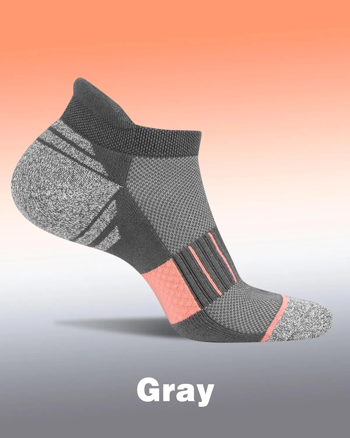 Ankle Socks Womens Athletic Running Comfort Cushioned 3/5/6Pairs