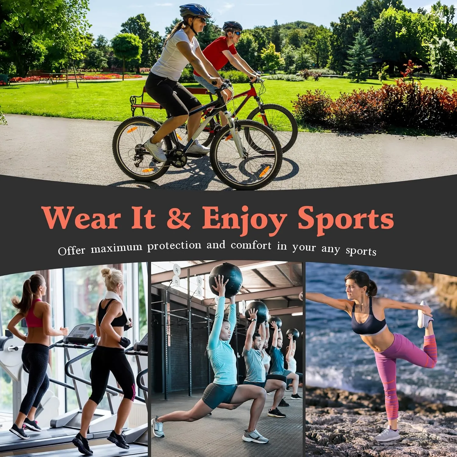 Ankle Socks Womens Athletic Running Comfort Cushioned 3/5/6Pairs