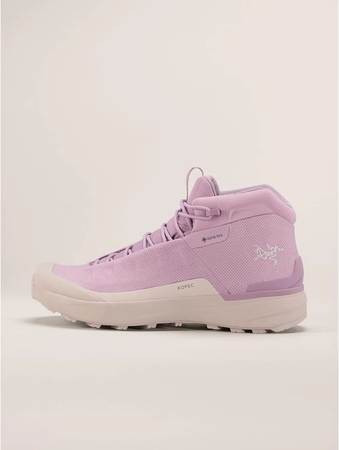 Arc'teryx Kopec Mid GTX Boot Womens | Mid-Height Trekking & Hiking Womens Shoes | Megagrip Outsole - Waterproof Shoe