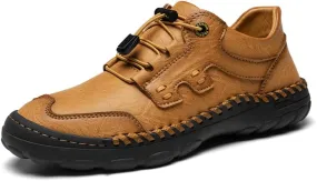 Asifn Mens Casual Shoes Leather Walking Driving Business Work Office Oxford Flats Handmade Fashion Comfortable Breathable Loafers