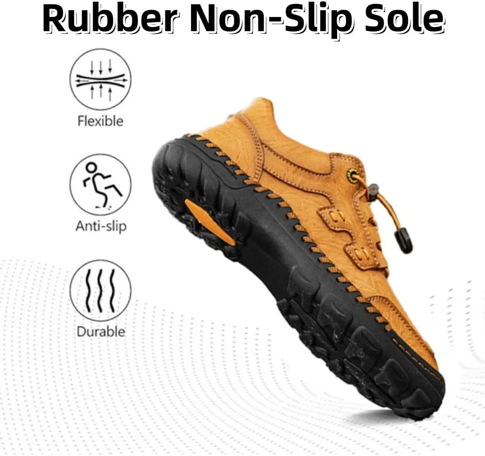 Asifn Mens Casual Shoes Leather Walking Driving Business Work Office Oxford Flats Handmade Fashion Comfortable Breathable Loafers