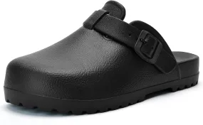 Azooken Womens Garden Clogs, Mercy Mules for Womens Nurse Shoes-Slip on Garden Work Shoes, Comfortable Slippers