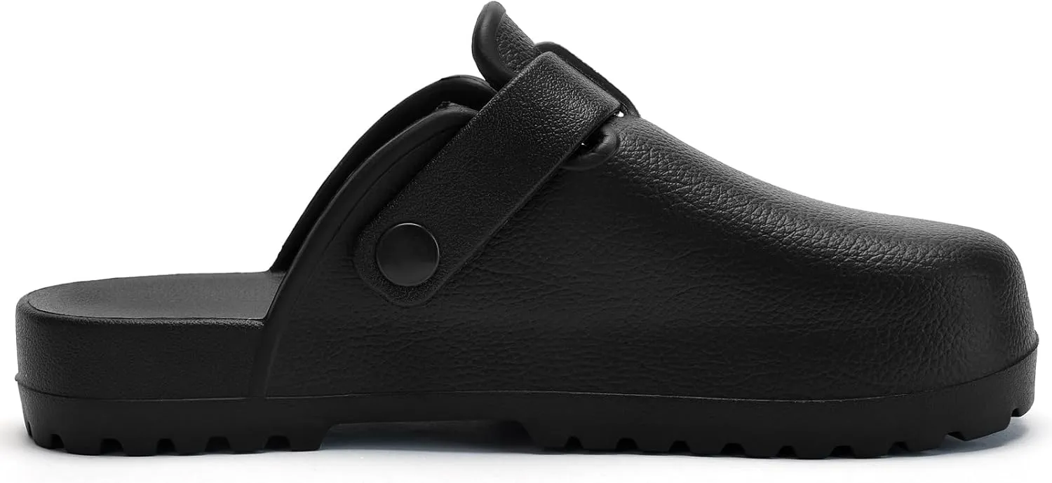 Azooken Womens Garden Clogs, Mercy Mules for Womens Nurse Shoes-Slip on Garden Work Shoes, Comfortable Slippers