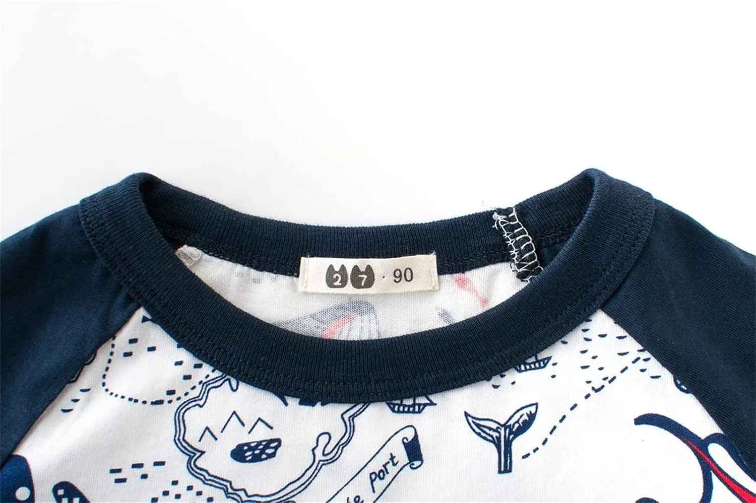 Baby Boy Cute Cartoon Shirt Short Sleeve Animals Graphic T-Shirt Kids Boy Cute Tops Toddler Funny Letter Print Tees