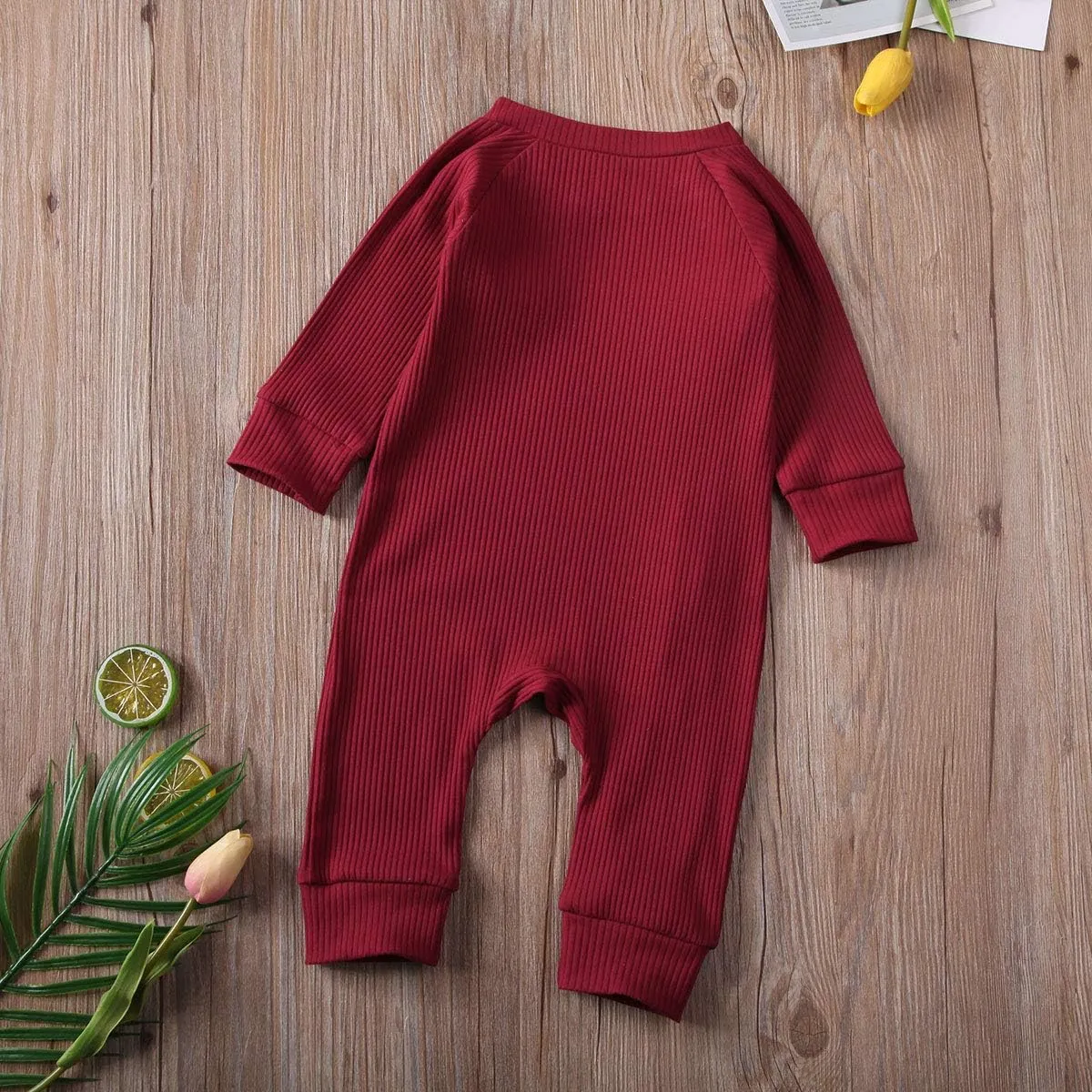 Baby Girl Boy Romper Bodysuit Solid Plain One Piece Jumpsuits Sleeveless One Piece Baby Clothes Outfits Summer