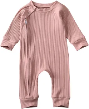 Baby Girl Boy Romper Bodysuit Solid Plain One Piece Jumpsuits Sleeveless One Piece Baby Clothes Outfits Summer