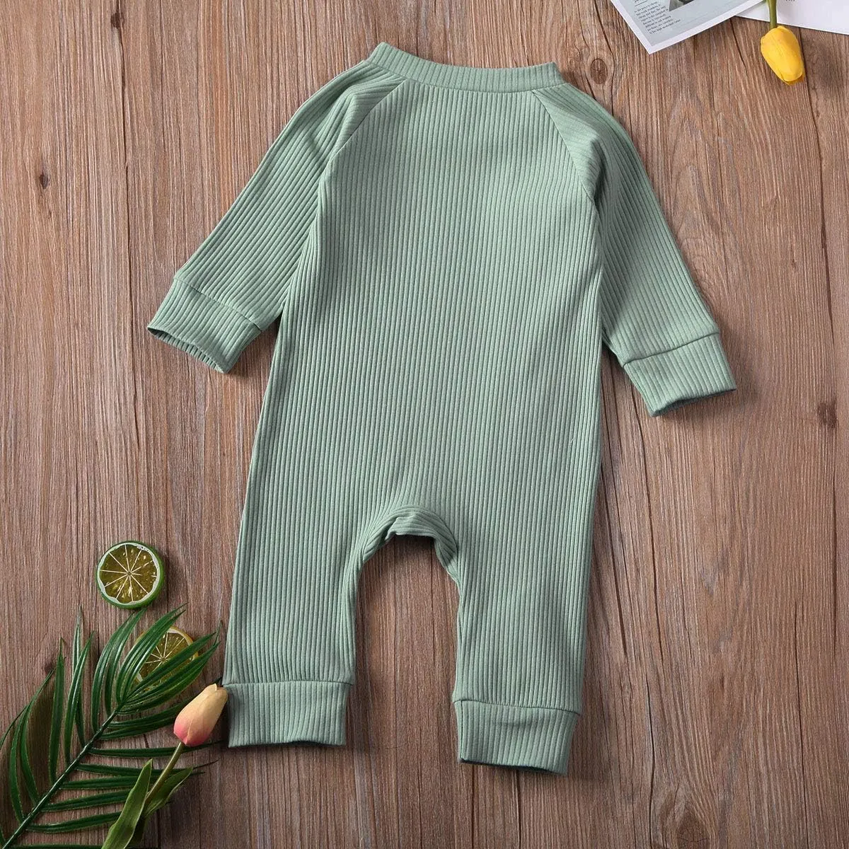 Baby Girl Boy Romper Bodysuit Solid Plain One Piece Jumpsuits Sleeveless One Piece Baby Clothes Outfits Summer
