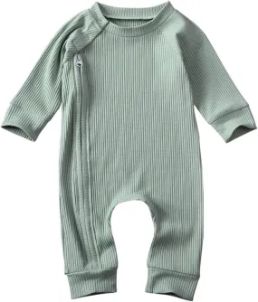 Baby Girl Boy Romper Bodysuit Solid Plain One Piece Jumpsuits Sleeveless One Piece Baby Clothes Outfits Summer