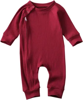 Baby Girl Boy Romper Bodysuit Solid Plain One Piece Jumpsuits Sleeveless One Piece Baby Clothes Outfits Summer
