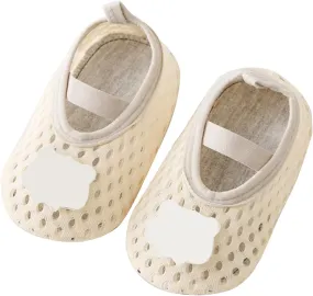 Baby Girls' Boys' Shoes Sock Walking Shoes Infant Non-Slip Breathable Slippers with Soft Rubber Sole Slip On Sneakers