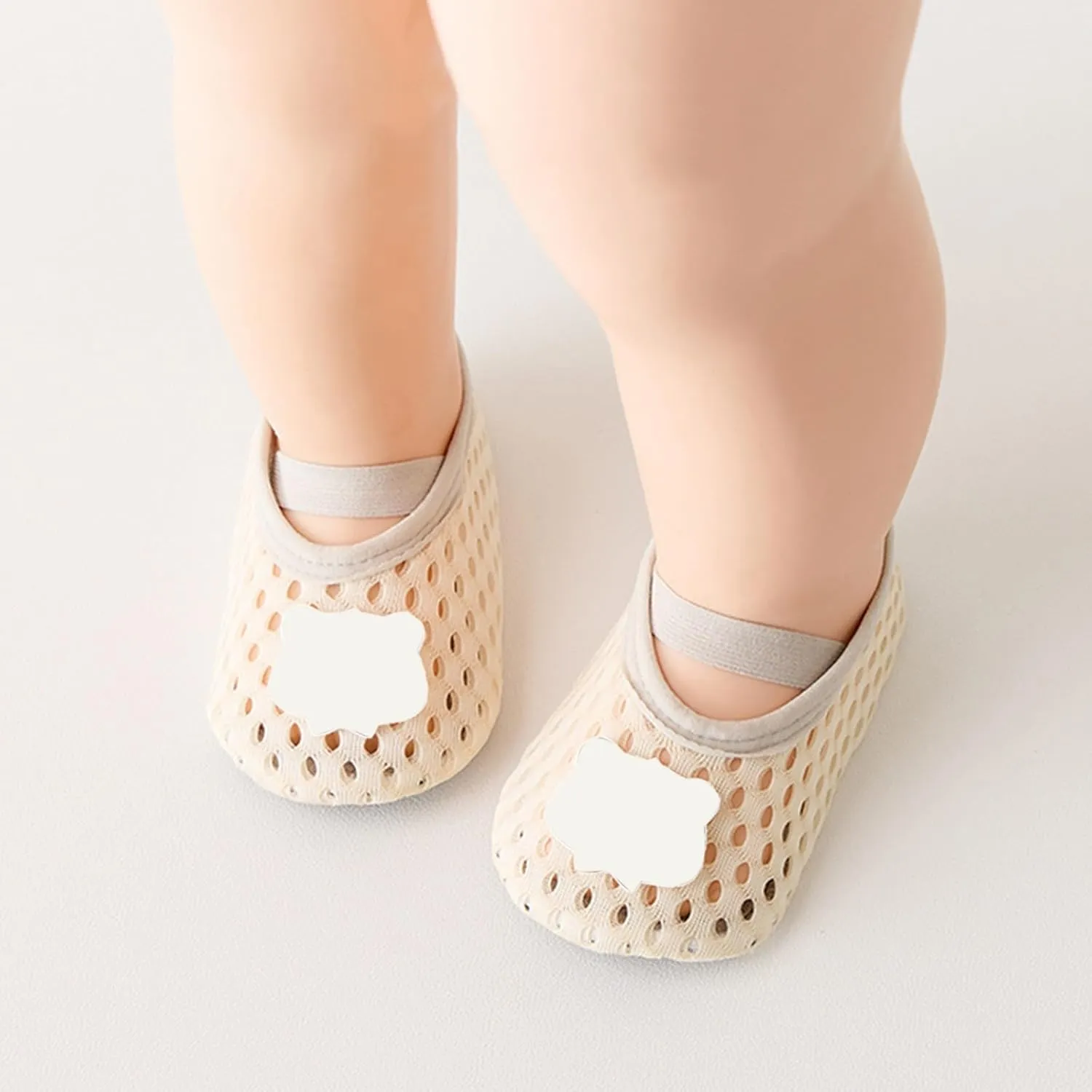 Baby Girls' Boys' Shoes Sock Walking Shoes Infant Non-Slip Breathable Slippers with Soft Rubber Sole Slip On Sneakers