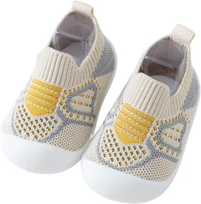 Baby Infant Socks Boys Girls Toddler Breathable Sneakers Cartoon Mesh The Floor Socks Shoes Non Slip Socks Infants Toddler Slipper Shoes
