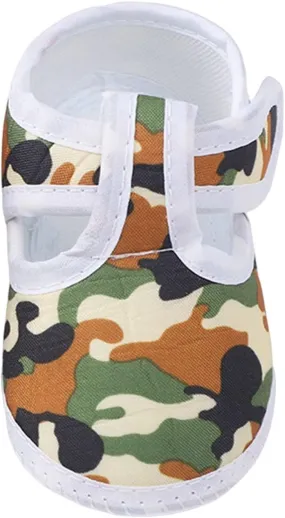 Baby Shoes Soft Sole Infant Shoes Camouflage Dress Flower Princess Shoes Infant Shoes Slip on Shoes Boys