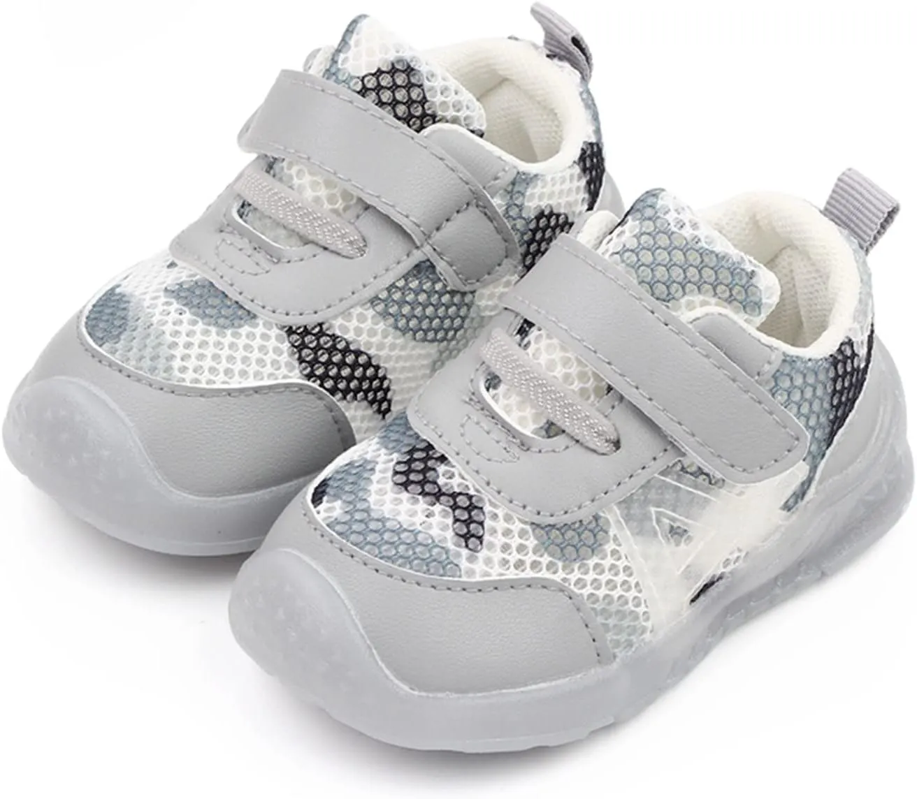 Baby Walking Sneaker Shoes Boy Girl Lightweight Non-Slip Sneakers, Comfortable Breathable Soft School Shoes Little Girls