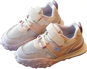 Big Girls Summer New Mesh Sport Shoes Rubber Sole Walking Breathable Shoes Little Girls Leisure Sports Shoes