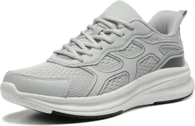 BOGOVER Men's Running Shoes, Lightweight Breathable Walking Shoes Non Slip Tennis Shoes Movepropel Athletic Fashion Sneakers