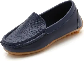 Boys Girls Soft Loafers Dress Flat Shoes Boat Toddler Little Kid Flat Shoes Casual Slip On Shoes Little Girl Shoes