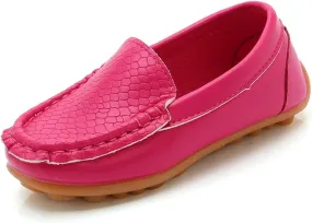 Boys Girls Soft Loafers Dress Flat Shoes Boat Toddler Little Kid Flat Shoes Casual Slip On Shoes Little Girl Shoes