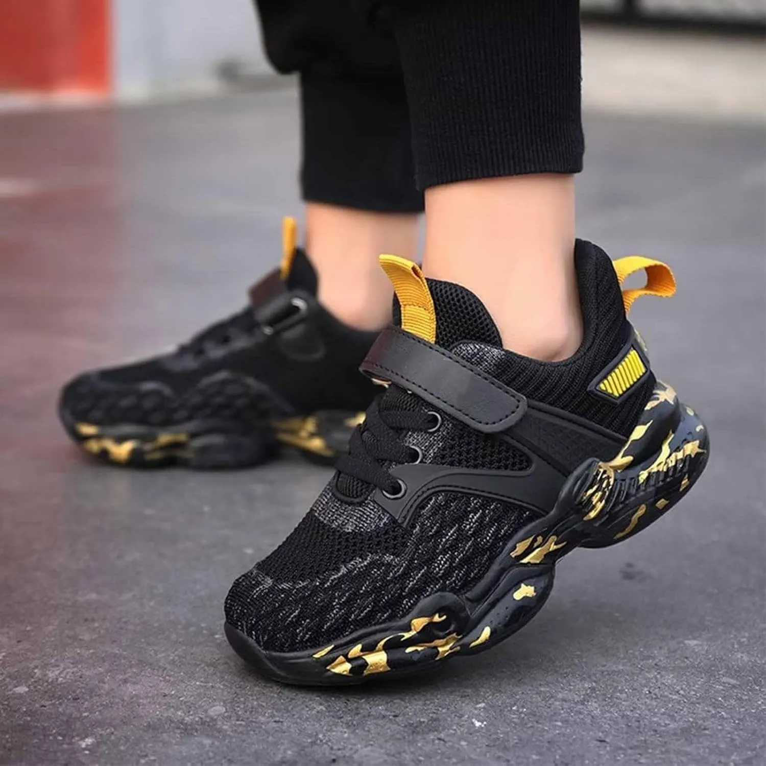 Boys Shoes Kids Running Lightweight Breathable Sport SneakersToddle & Little Kid & Big Kids Baby Shoes High Top
