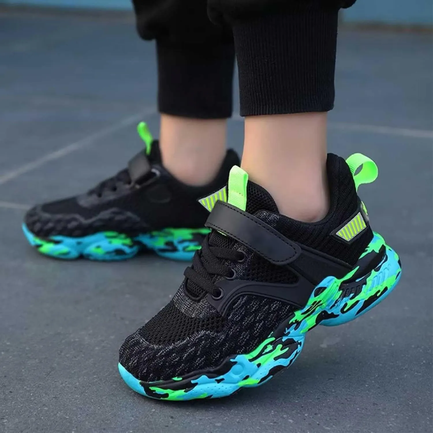 Boys Shoes Kids Running Lightweight Breathable Sport SneakersToddle & Little Kid & Big Kids Baby Shoes High Top