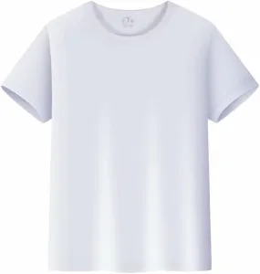 Boys Short Sleeve T Shirts Kids Summer Crewneck Loose Fit Basic Tee Tops Solid Color Casual Outfit Clothes for Children
