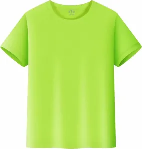 Boys Short Sleeve T Shirts Kids Summer Crewneck Loose Fit Basic Tee Tops Solid Color Casual Outfit Clothes for Children