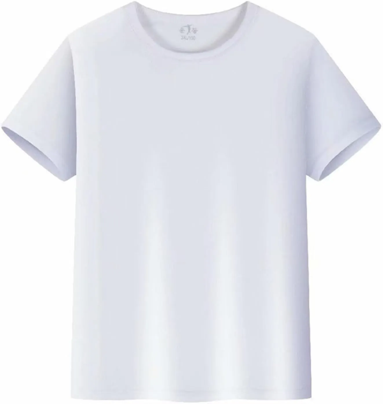 Boys Short Sleeve T Shirts Kids Summer Crewneck Loose Fit Basic Tee Tops Solid Color Casual Outfit Clothes for Children