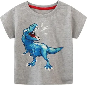 Boys T-Shirts Summer Short Sleeve Tees Tops Shirts Kids T-Shirts T Shirts for Boys Cotton T-Shirts