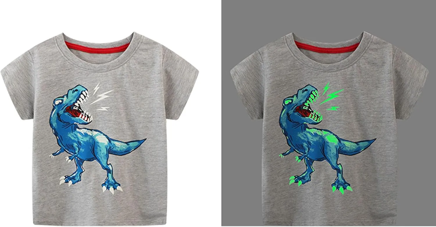 Boys T-Shirts Summer Short Sleeve Tees Tops Shirts Kids T-Shirts T Shirts for Boys Cotton T-Shirts