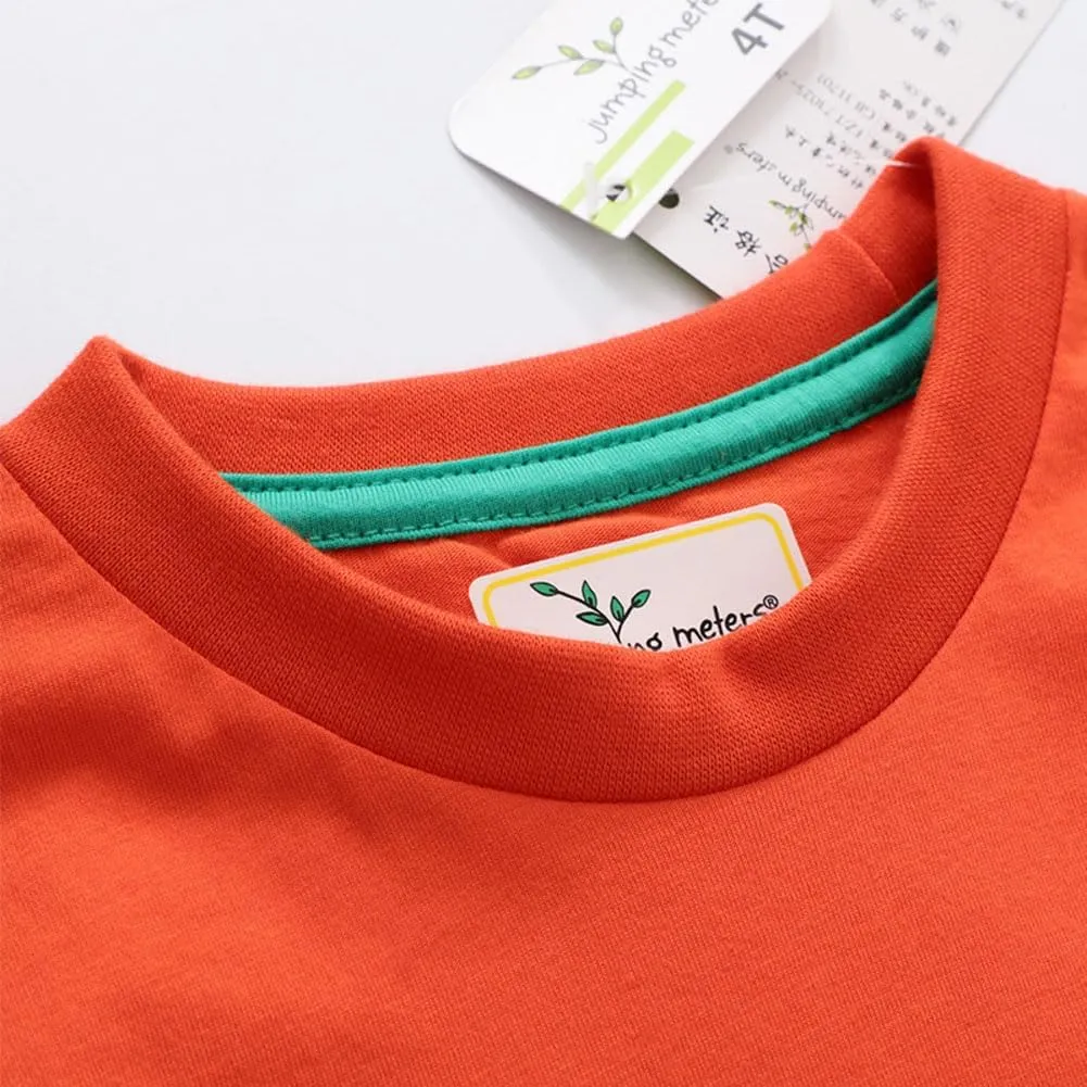 Boys T-Shirts Summer Short Sleeve Tees Tops Shirts Kids T-Shirts T Shirts for Boys Cotton T-Shirts