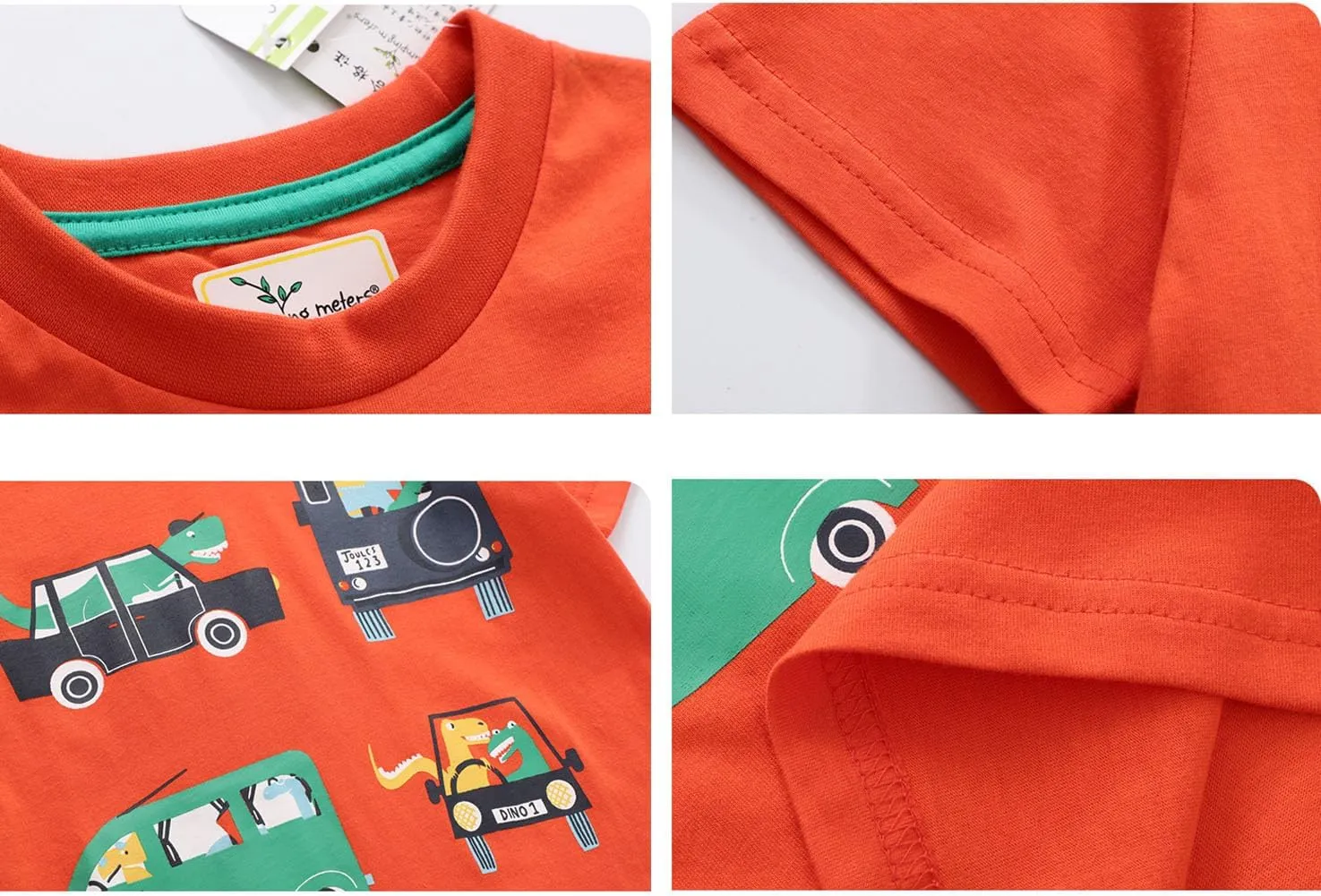 Boys T-Shirts Summer Short Sleeve Tees Tops Shirts Kids T-Shirts T Shirts for Boys Cotton T-Shirts