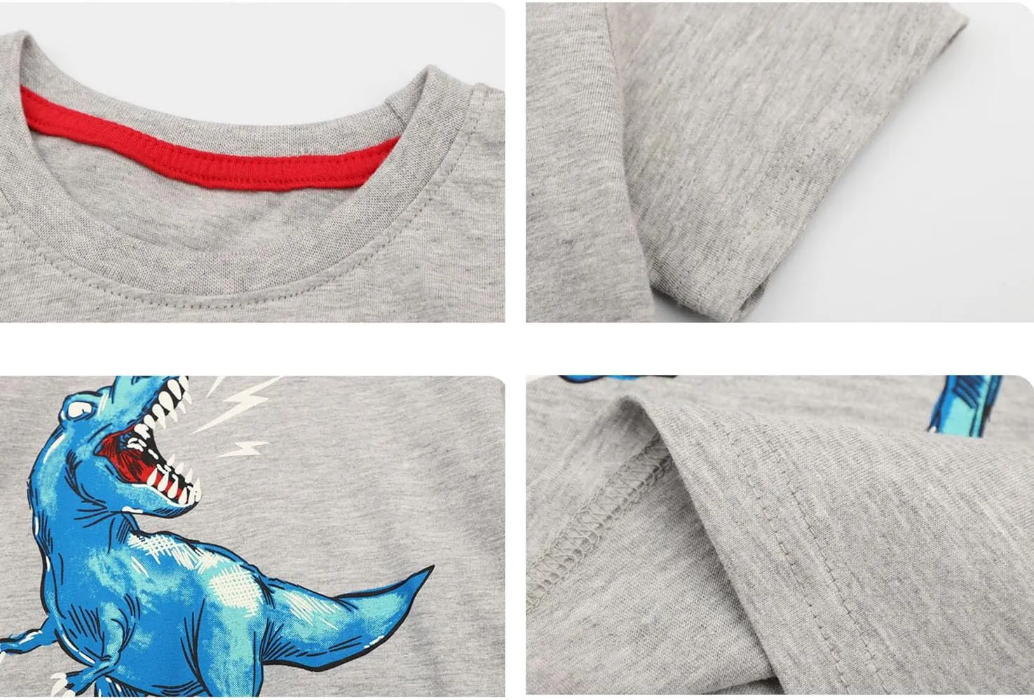 Boys T-Shirts Summer Short Sleeve Tees Tops Shirts Kids T-Shirts T Shirts for Boys Cotton T-Shirts