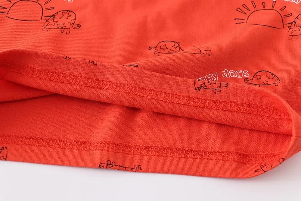 Boys T-Shirts Summer T-Shirts Short Sleeve T Shirts Tees Tops Shirts Kids T-Shirts for Boys Cotton Casual T- Shirts-116