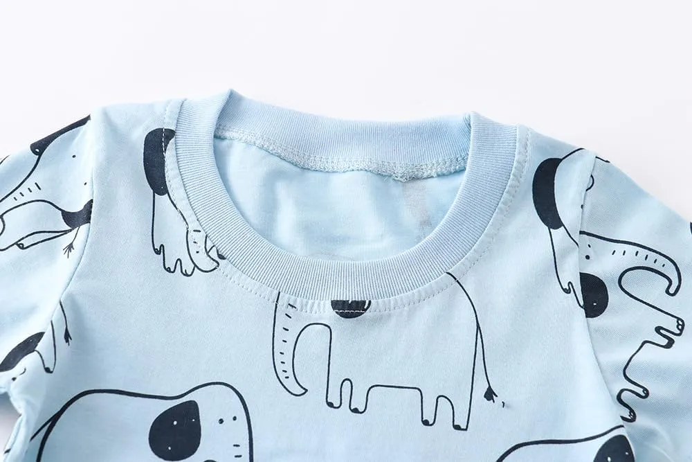 Boys T-Shirts Summer T-Shirts Short Sleeve T Shirts Tees Tops Shirts Kids T-Shirts for Boys Cotton Casual T- Shirts-116