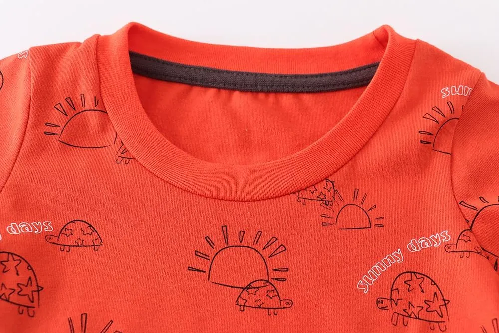 Boys T-Shirts Summer T-Shirts Short Sleeve T Shirts Tees Tops Shirts Kids T-Shirts for Boys Cotton Casual T- Shirts-116