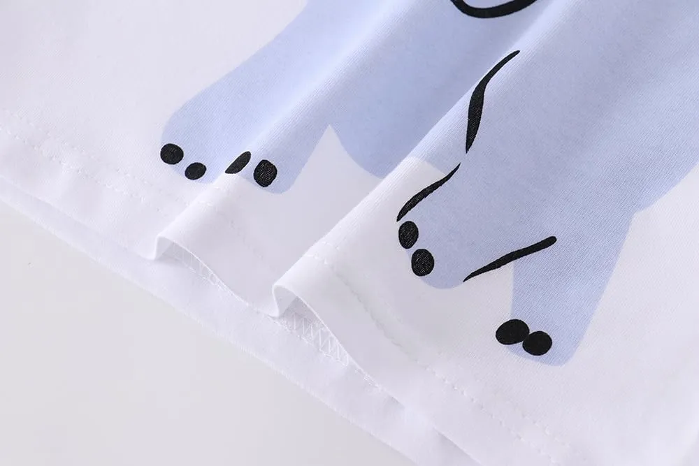 Boys T-Shirts Summer T-Shirts Short Sleeve T Shirts Tees Tops Shirts Kids T-Shirts for Boys Cotton Casual T- Shirts-116