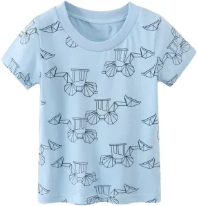 Boys T-Shirts Summer T-Shirts Short Sleeve T Shirts Tees Tops Shirts Kids T-Shirts for Boys Cotton Casual T- Shirts-1