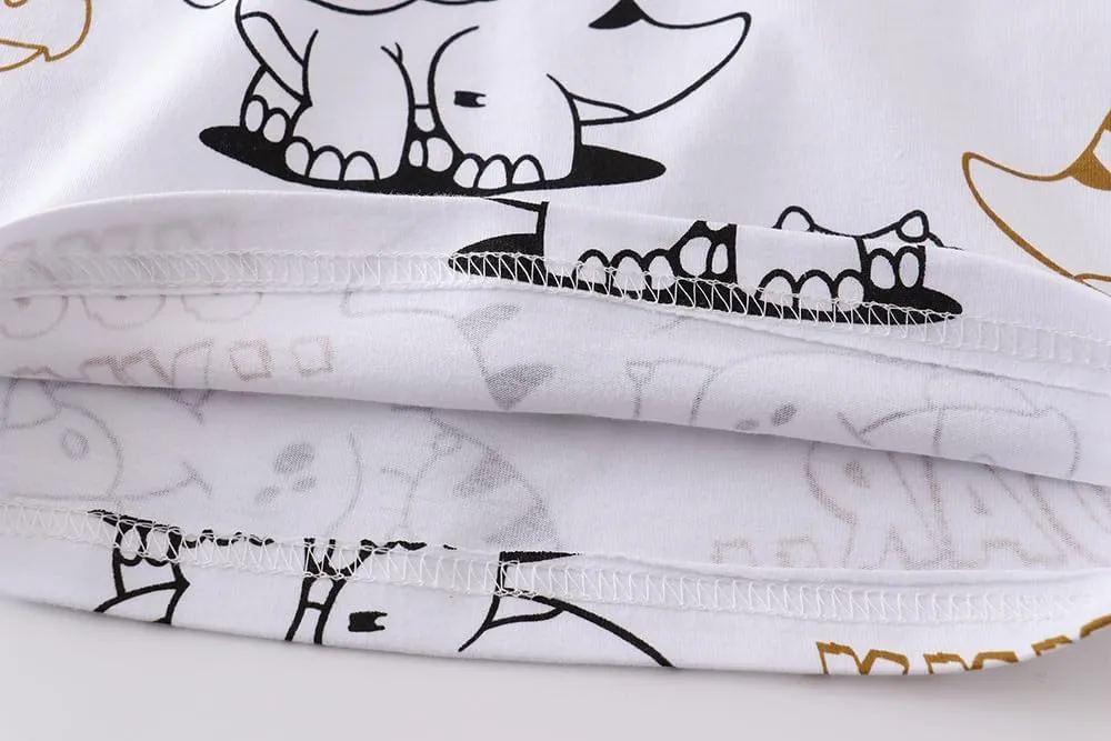 Boys T-Shirts Summer T-Shirts Short Sleeve T Shirts Tees Tops Shirts Kids T-Shirts for Boys Cotton Casual T- Shirts-1