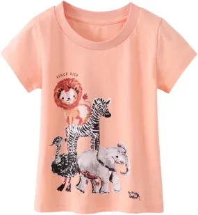 Boys T-Shirts Summer T-Shirts Short Sleeve T Shirts Tees Tops Shirts Kids T-Shirts for Boys Cotton Casual T- Shirts-1