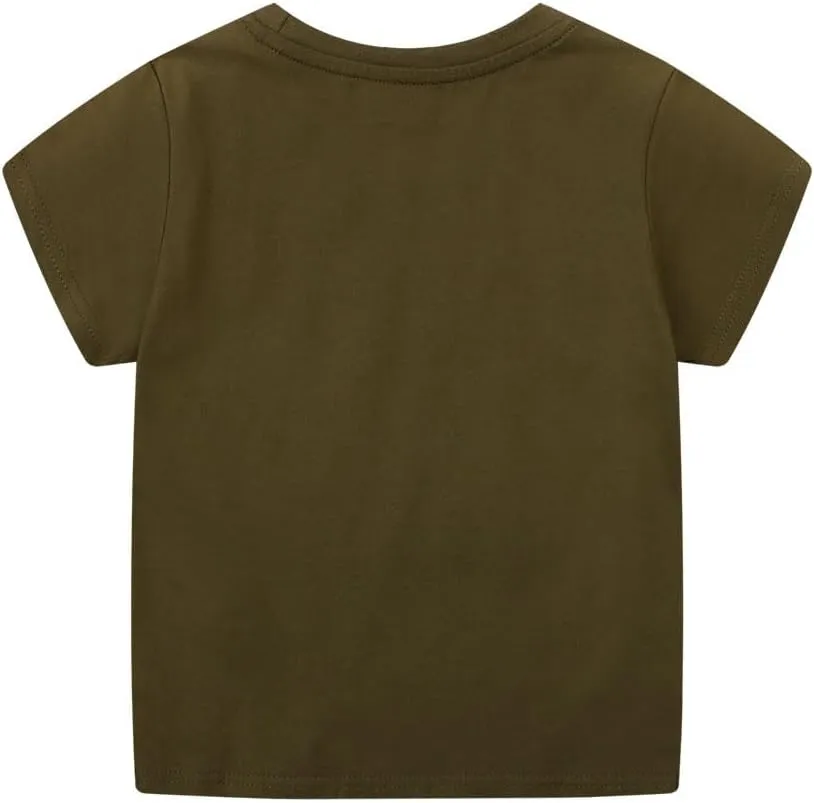 Boys T Shirts Summer T-Shirts Short Sleeve T Shirts Tees Tops Shirts Kids T-Shirts for Boys Cotton T-Shirts-127