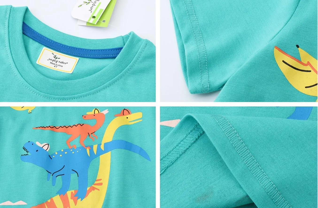 Boys T Shirts Summer T-Shirts Short Sleeve T Shirts Tees Tops Shirts Kids T-Shirts for Boys Cotton T-Shirts-190