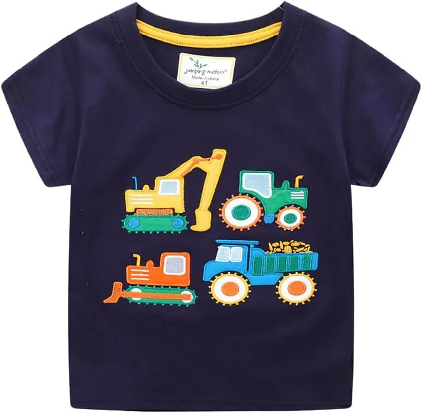 Boys T Shirts Summer T-Shirts Short Sleeve T Shirts Tees Tops Shirts Kids T-Shirts for Boys Cotton T-Shirts-22