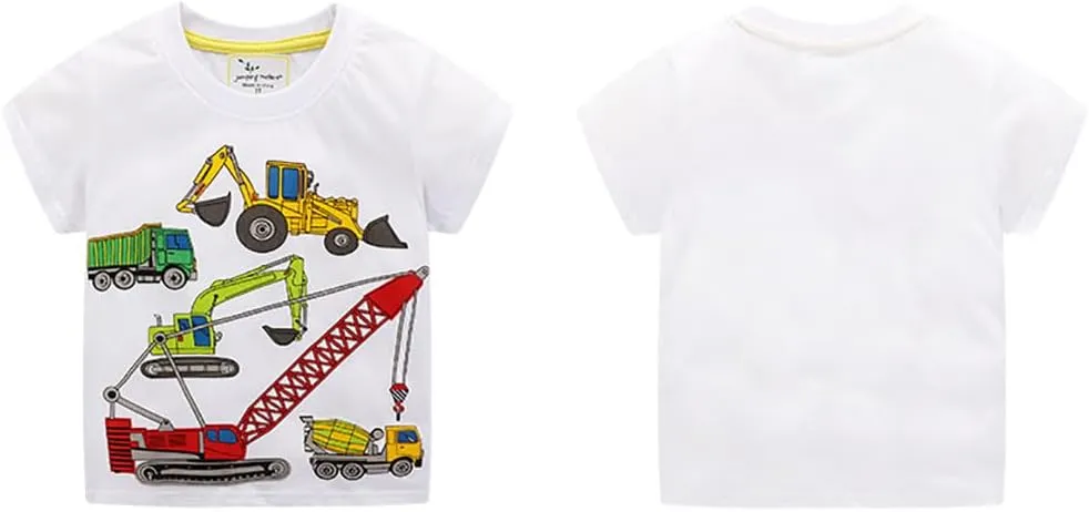 Boys T Shirts Summer T-Shirts Short Sleeve T Shirts Tees Tops Shirts Kids T-Shirts for Boys Cotton T-Shirts-29