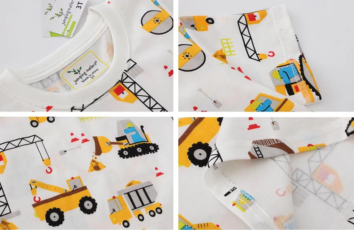 Boys T Shirts Summer T-Shirts Short Sleeve T Shirts Tees Tops Shirts Kids T-Shirts for Boys Cotton T-Shirts-43