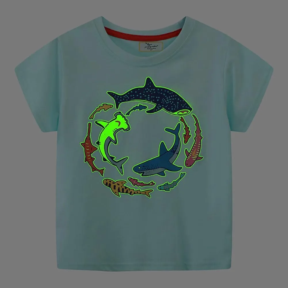 Boys T Shirts Summer T-Shirts Short Sleeve T Shirts Tees Tops Shirts Kids T-Shirts for Boys Cotton T-Shirts-57