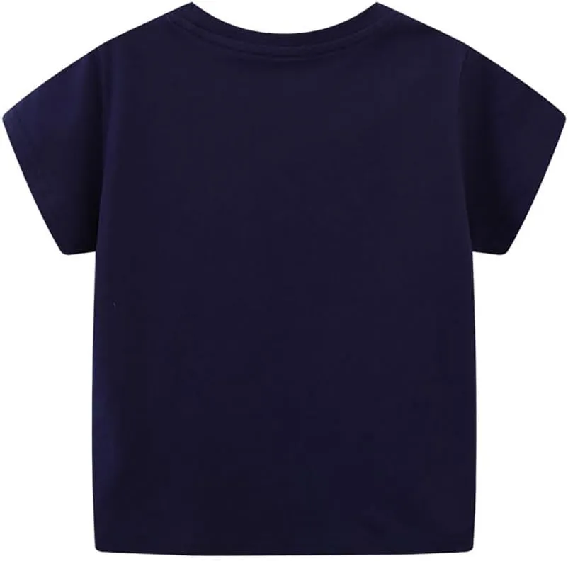Boys T Shirts Summer T-Shirts Short Sleeve T Shirts Tees Tops Shirts Kids T-Shirts for Boys Cotton T-Shirts-71