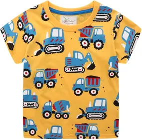 Boys T Shirts Summer T-Shirts Short Sleeve T Shirts Tees Tops Shirts Kids T-Shirts for Boys Cotton T-Shirts-78