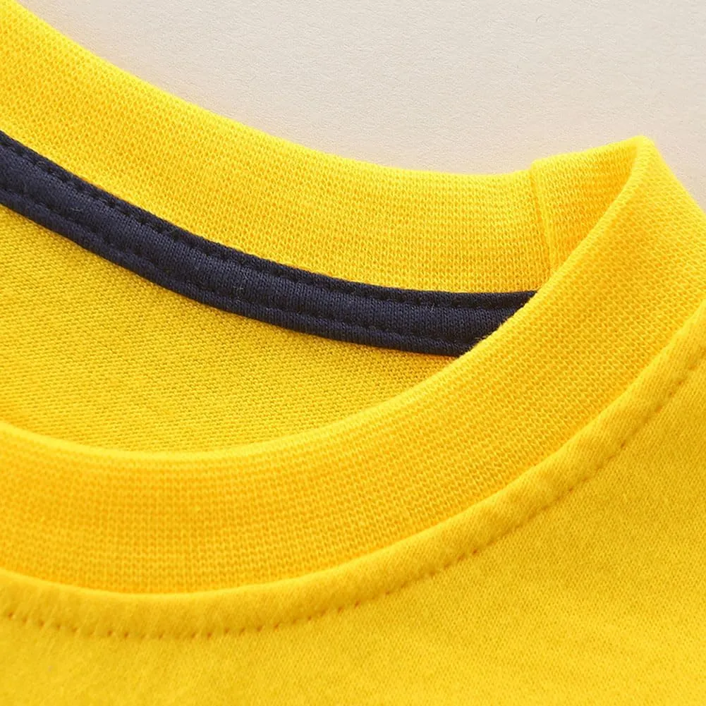 Boys T-Shirts Tops Shirts Kids T-Shirts Summer Short Sleeve Tees T Shirts for Boys Cotton T-Shirts